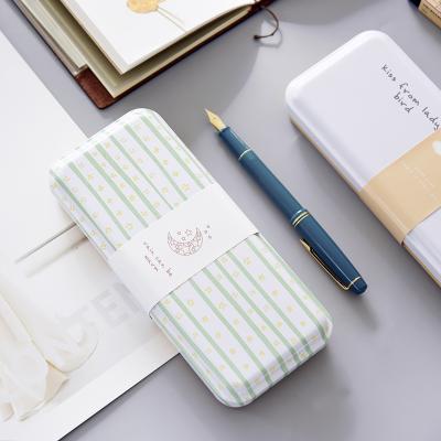 China Schools & Offices Kawaii Student Stationery Metal Hot Selling Pencil Case for sale