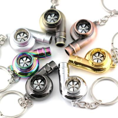 China Wholesale Custom Advertising Key Rack Gift No. Rotating Turbo Key Chain With Sound for sale