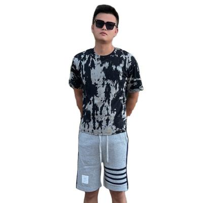 China Wholesale High Quality Anti Shrink Fashional Washed Old Short Sleeve Printing Custom Made T Shirts For Men for sale