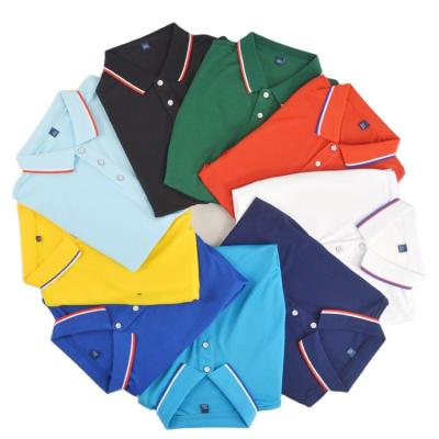 China Wholesale High Quality Anti-wrinkle Casual Plain Polo Shirts Oversized Mens Golf Shirts Custom Logo for sale