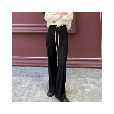 China Manufacturer Supplier Hot Sale Fabric Type Polyester And Cotton Anti-wrinkle Loose Casual Pants for sale