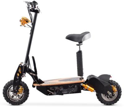 China Front And Rear Disc Brake E-scooter w/1600W 48V Max Brushless HUB Motor 10 - 20Ah for sale