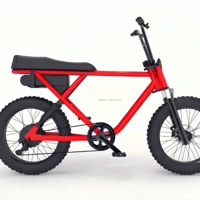 China Aluminum Alloy Electric Fat Bike E-Bike Aluminum Alloy Frame 350W 48V 8 Speed ​​11-32 for sale