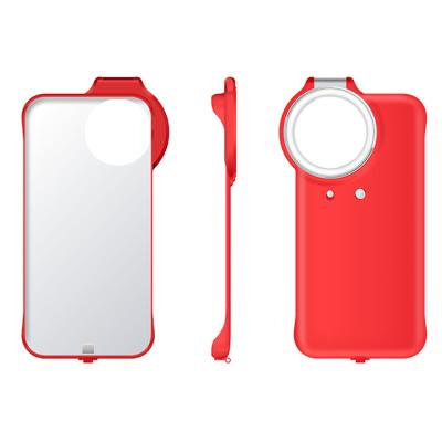 China Shockproof LED Fill Light For iPhone 12 Selfie Ring Light For Camera Ring Flash Phone Cases Portable iPhone 12 pro for sale