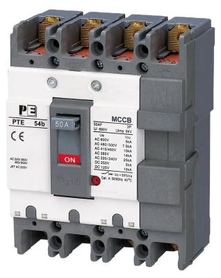 China PTE-30A MCCB Circuit Breaker 3P 30A AC600V 50Hz 2 Phase Plastic Case Circuit Breaker PTE-30A for sale