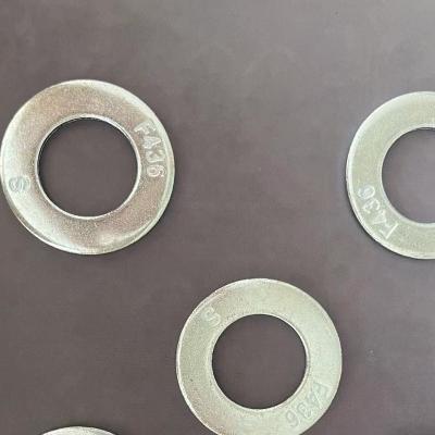 China F436 Zinc Plated Plain Washer 1/4'' - 4'' For Industrial Machinery for sale