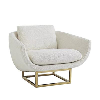 China Modern Nordic Boucle Lounge Chair Furniture Modern Living Room for sale