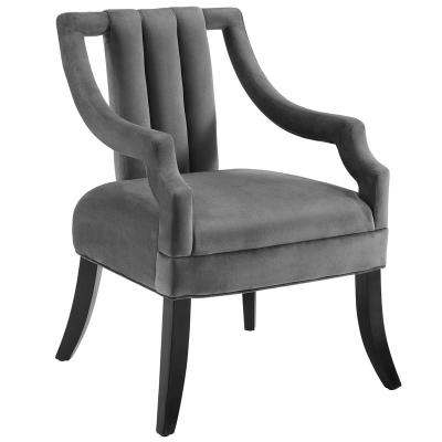 China Modern Hear Performance Upholstered Accent Chair Home Furniture Velvet for sale