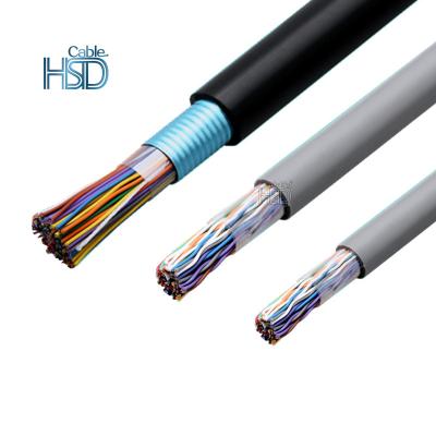 China Telephone Cable System UTP STP Cat3 1 2 Pair 2 10 20 25 Pair 30 Pair Copper Good Price 1000ft Cat 3 Copper Cable Specifications for sale