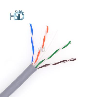 China PC 4 Pair UTP Unshielded Indoor Network Cable Custom Cat6 Category 6 Cable for sale