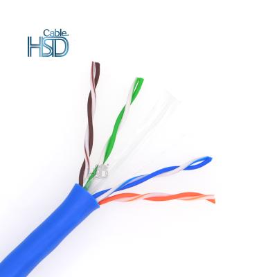 China Best Bulk PC Plenary Assembly Quality CAT6 1000ft Rated Solid UTP Cable Cat 6 Cable for sale