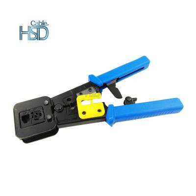 China Crimping Factory Price Best Black Box Cat5 EZ Cat6 EZ Crimp Tool Crimper Cat 5 Crimps Crimps Ethernet Crimper Tool for sale