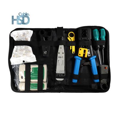 China Factory RJ45 RJ11 RJ12 Network Repair Tool Kit 315 EZ Network LAN Cable Tester RJ45 Crimper Pliers Crimping Tool Kits Set Best Price for sale