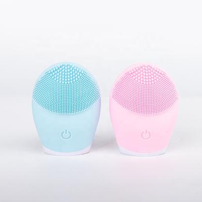 China Deep clean silicone waterproof cleansi facial skin rejuvenation face brush cleanser for sale