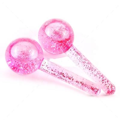 China Ice Facial Globes Anti-Puffiness Ice Globes Skin Care Roller Cryo Facial Ice Globes for sale