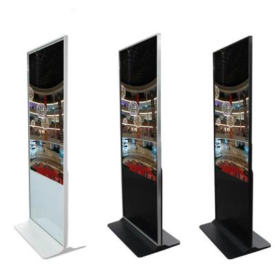 China 49 Inch Indoor Touch LCD Display Advertising Machine Vertical Floor Standing Digital Signage Led Advertising Machine for sale