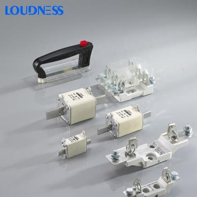 China LOW VOLTAGE Liushi factory make high voltage hrc fuse types for sale