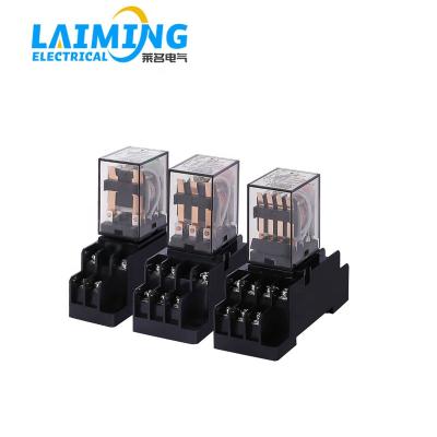 China MY3 sealed HH52P MY3NJ 8 Pin Mini Coil Power Relay AC220V with base for sale