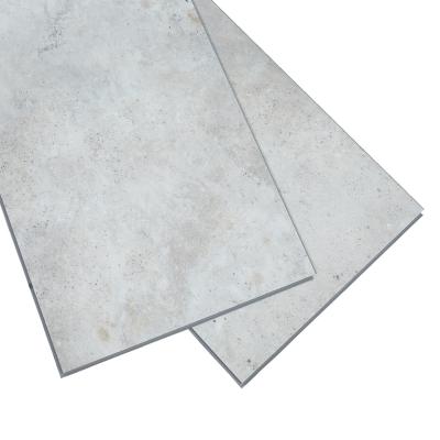 China Hotel Waterproof Wear Resistant SPC Stone Polymer Composite Flooring with Marble Color for sale