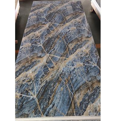 China 1220x2400mm 1220x2800mm UV Marble Sheet for Modern Design Style and 25 Years Lifetime for sale