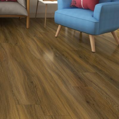 China Anti-slip Zocalo Piso Goma White Oak Engineered Wood Flooring Plank LVT Quick Click Lock PVC Click Flooring for sale