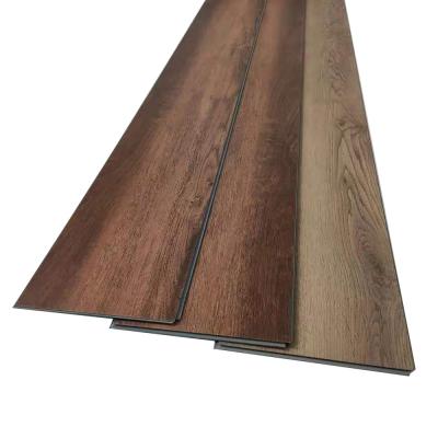 China SPC Vinyl Flooring IXPE/EVA 6mm Click Vinyl Wood Flooring with Waterproof Feature for sale