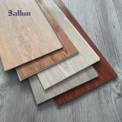 China Protex 5mm Vinyl Plank SPC Click Flooring Office Building Necessity with 0.3mm Wear Layer for sale