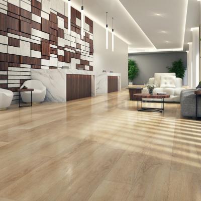 China Scratch Resistant SPC Flooring Waterproof Herringbone Design Easy to Install Durable for sale