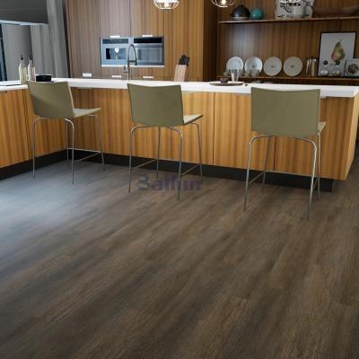 Κίνα 7MM V-Groove σύγχρονο άκαμπτο πλαστικό Finshbone Chevron Herringbone PVC Vinyl Plank Tile προς πώληση