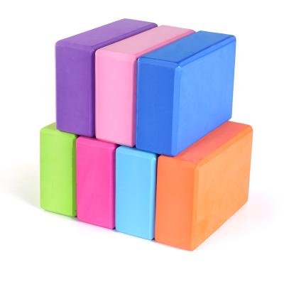 China Aupcon Durable Yoga Blocks EVA Foam Exercise Bricks Soft Non-Slip Eco-Friendly Yoga Brick for sale