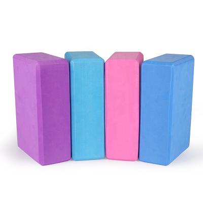 China Durable High Density Heavy Duty Gym Foam Brick Yoga Block And Home Brick EVA Foam Block for sale