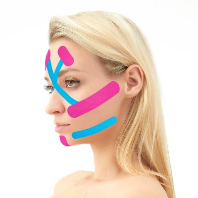 China Beauty Facial Lifting Tape for Face Tape Physiotherapy Muscle Pain Relief Facial Tape 2.5cm for sale