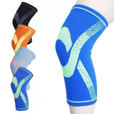 China Sports Knee Cap Knee Protector Elastic Compression Safety Knee Brace Anti-slip Knee Brace Protective Sleeve for sale