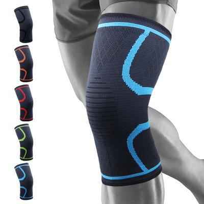 China Wholesale Non-slip Adjustable Knee Support Elasticity Knee Sleeve Cover for sale