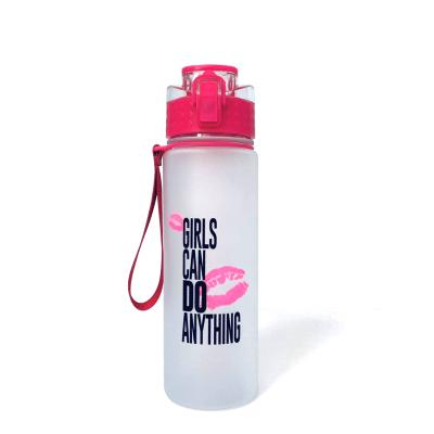 China 800ml Clear Gym Sports Drinking Plastic Water Bottle Eco - Friendly Sustainable for sale