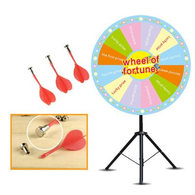 China Magnetic Dart Board 60 Lottery Turntable Lucky Draw Spin Spinning Professional Dry Erase Lucky Wheel 93 Fortune Game Color Customizable for sale