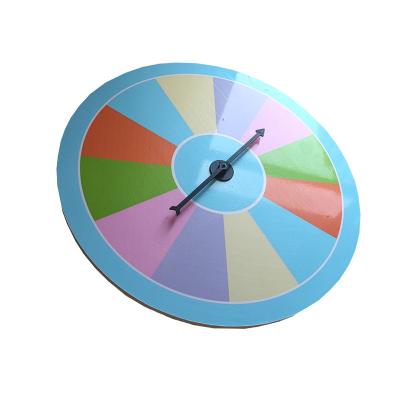 China Diameter 50 Activity Lottery Suction Lucky Spin Spinning Fortune Spinning Wheel Game Professional Lucky Spinning 721 Color Dry Erase Wheel for sale