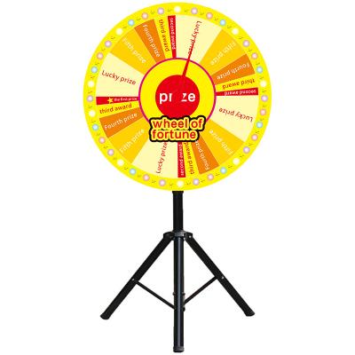 China 50cm Spinning Lucky Wheel of Fortune Game Lottery Turntable Lottery Props Wheel Dry Erase 109 Lucky Wheel Professional Color Customizable for sale