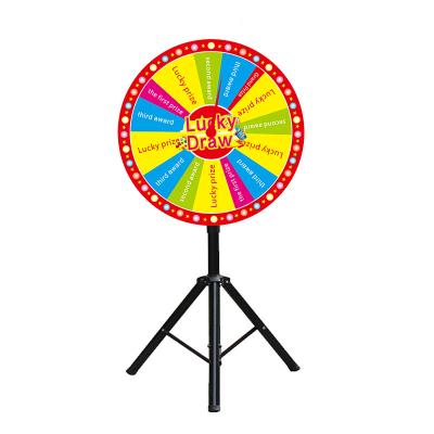 China 80cm Activity Lottery Turntable Suction Lucky Spin Spinning Professional Dry Erase Lucky Wheel 113 Fortune Game Color Customizable for sale