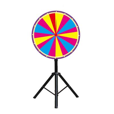 China Lucky 50 Lottery Activity Hub Draw Spinning Professional Lucky Wheel of Fortune Gambling Color Customizable 114 Dry Erase for sale