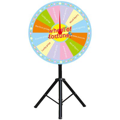 China Diameter 60cm Activity Lottery Suction Lucky Spinning Spinning Professional Lucky Spinning Wheel Game Dry Erase 22 Color Lucky Wheel for sale