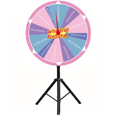 China Controllable Lottery 80 Turntable Draw Lucky Spin Spinning Professional Dry Erase Lucky Wheel 16 Fortune Game Color Customizable for sale