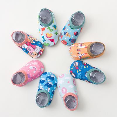 China Antibacterial Wholesale Cartoon Floor Socks Toddler Socks Kids Socks for sale