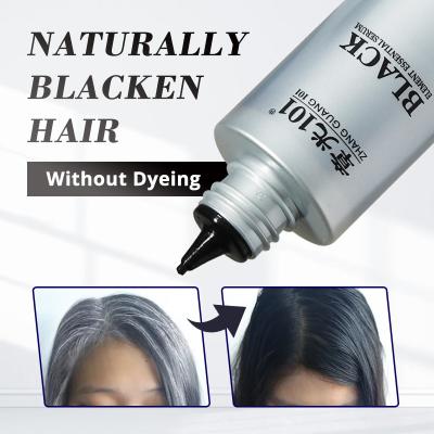 China Daily Hair Repair Zhangguang 101 White Hair Natural Become Black Serum for sale