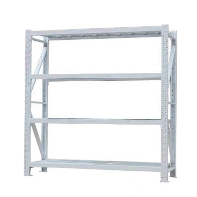 China Custom Stacking Medium Duty Shelves Single/Double Sided Rack Storage Racks Cargo Storage Equipment Storage Warehouse Shelf Racks for sale