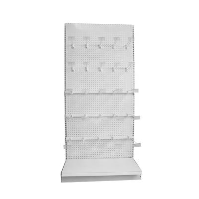 China Good Price Wire Slatwall Accessory Hook Display Single Sided / Double Sided Supermarket Shelf for sale