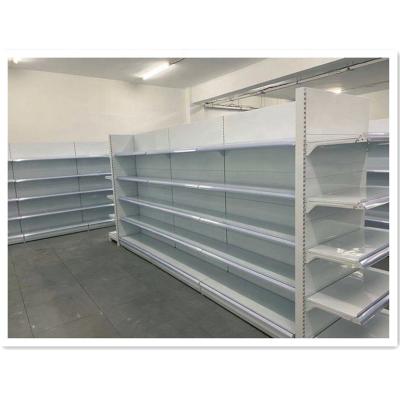 China Good Grocery Stores Supermarket Racks Display Shelving Single/Double Sided Hardware Grocery Rack For Warehousing And Supermarket Supplies for sale