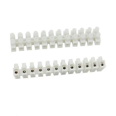 China LED Lightings DG8HS KF8H Panel Connector 8.2mm Pitch 12 Poles 300V 20A Power Through Terminal Block For Lamp Lighting for sale