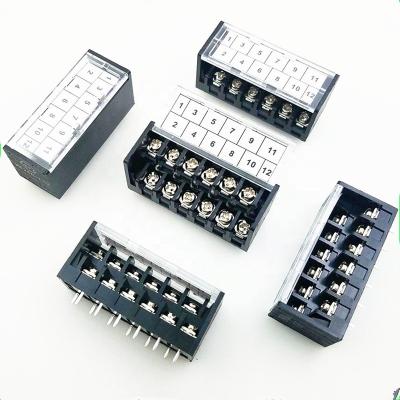 China Towing Terminal Block KF24A 7.62mm Dual Rows PCB PA66 Pin Header Connector Terminal Block - Pitch Custom Row with Top Cover for sale