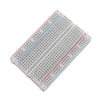 China Hot Sales Jumper Wire Prototype Project ABS Solderless Breadboard Jumper Wire 400 Points 300V/3-5A Solderless Breadboard ABS Project Prototype for sale